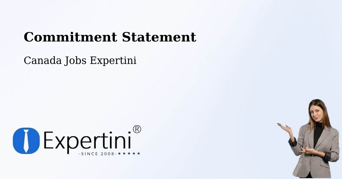 Corporate Commitment – Disraeli - Canada Jobs Expertini